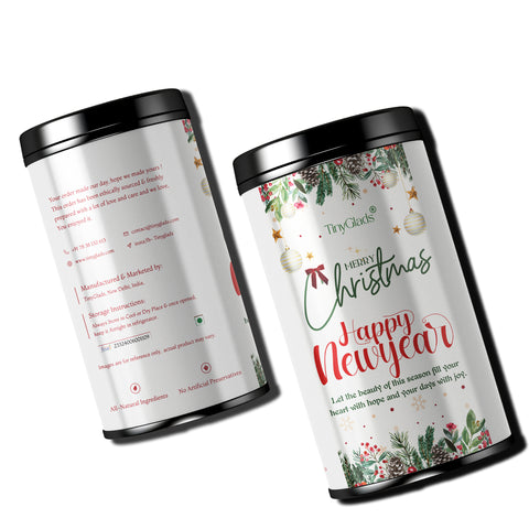 TinyGlads Winter Wonderland Chocolate Jar | Christmas & New Year Special | 250 grams