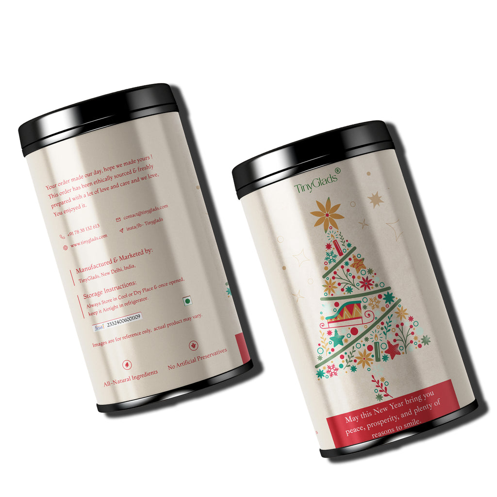 TinyGlads New Year Blessings Chocolate Jar | Festive Gift Collection | 250g