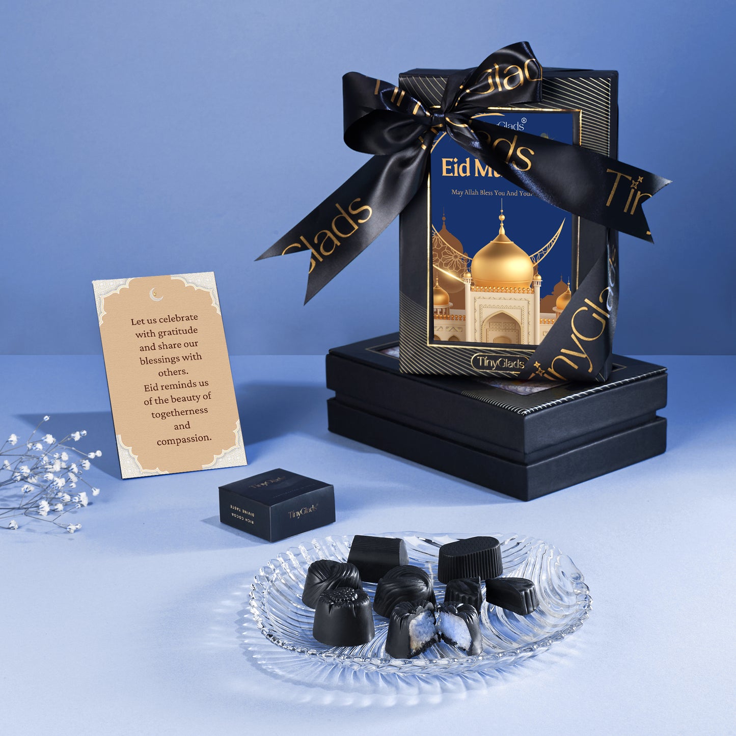 TinyGlads Royal Eid Chocolate Gift Box | 6 Truffles