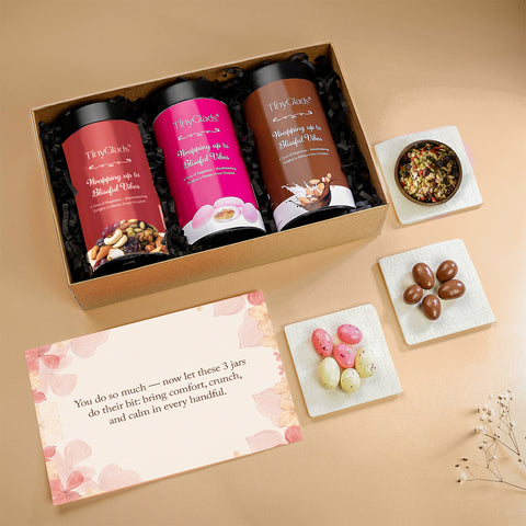 Assorted Delight Box with 3 Premium Jars