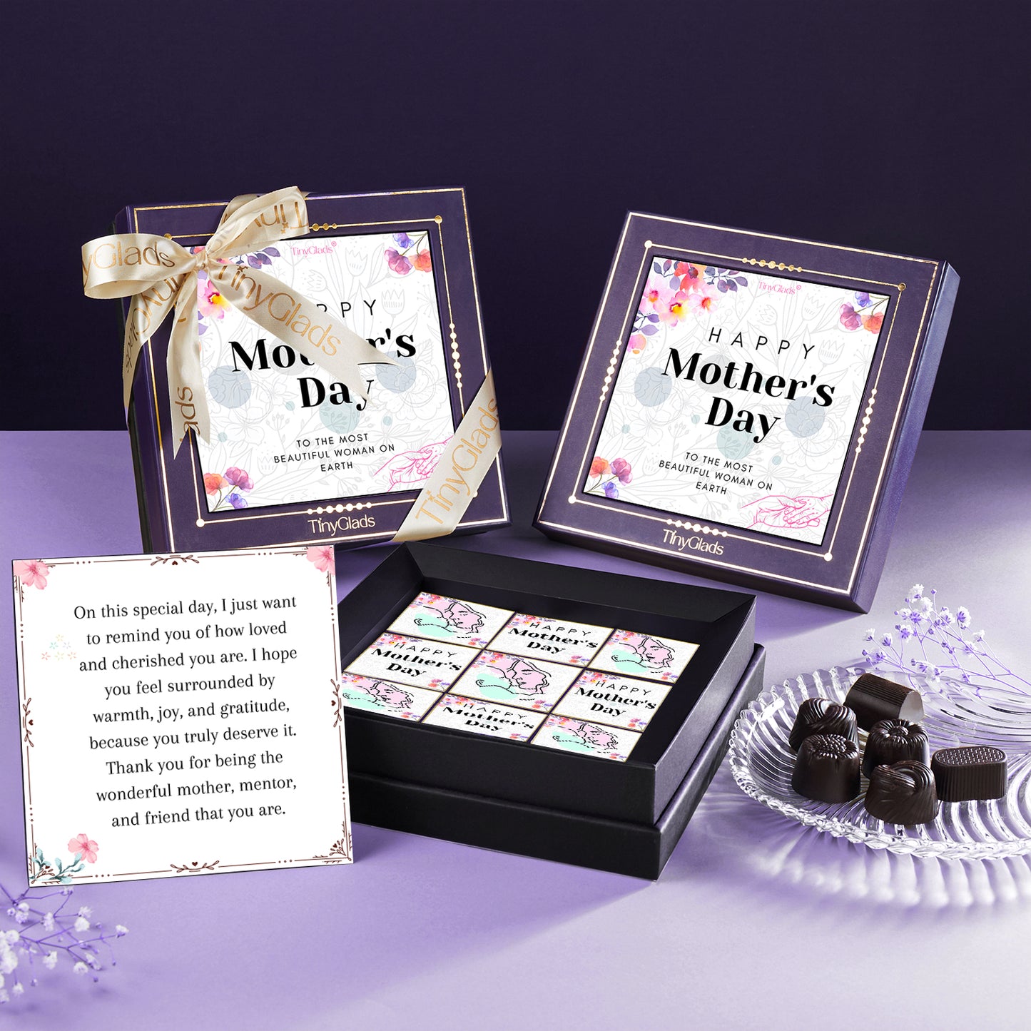 Happy Mother’s Day Chocolate Box | 9 Truffles Gift Set