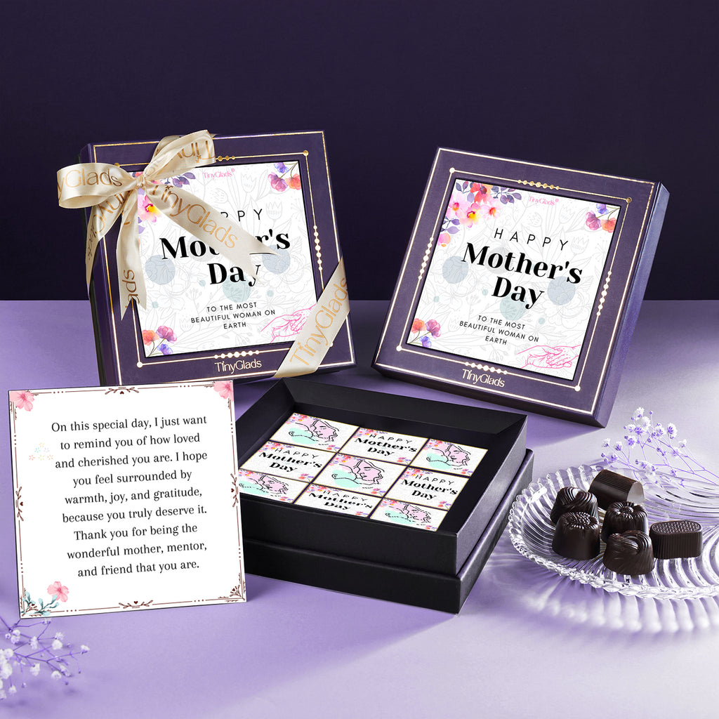 Happy Mother’s Day Chocolate Box | 9 Truffles Gift Set