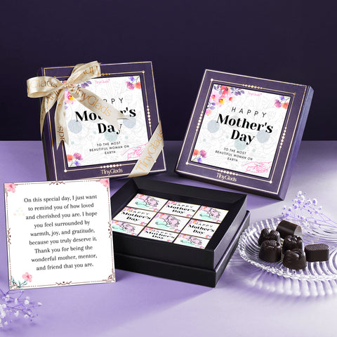 Happy Mother’s Day Chocolate Box | 9 Truffles Gift Set