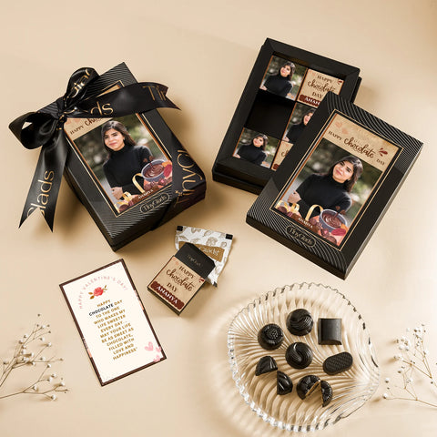 Personalised Chocolate Day Photoframe Chocolate Gifts