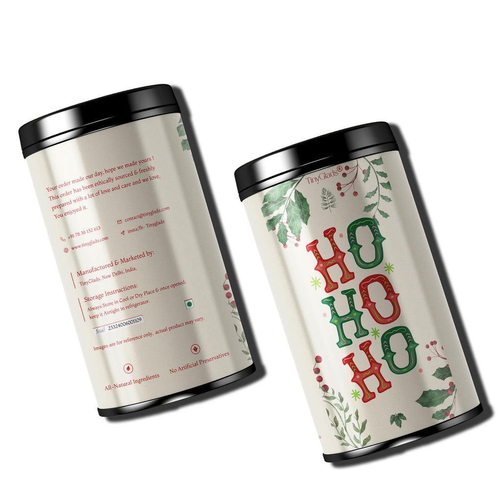 TinyGlads Ho Ho Ho Chocolate Jar | Christmas Special | 250g