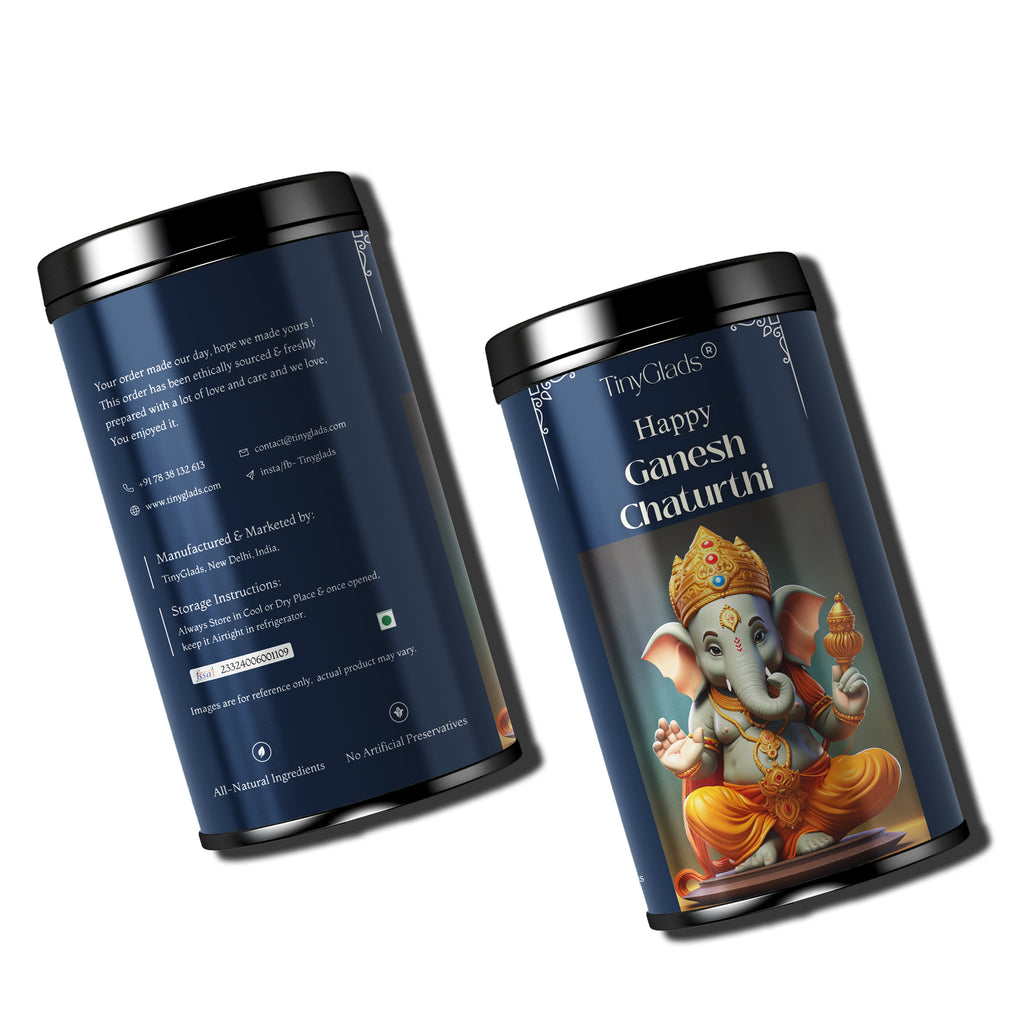 Auspicious Ganesh Chaturthi Chocolate Gift Jar