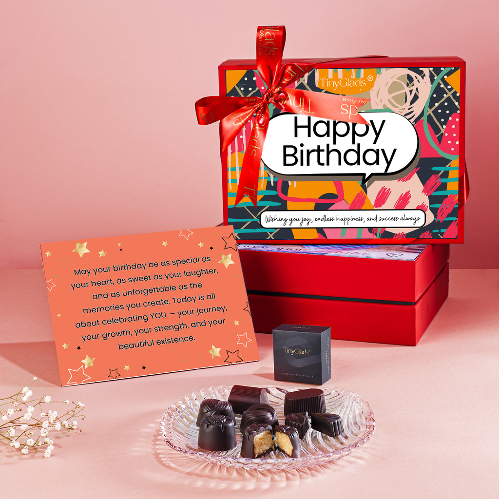 Because Birthdays Deserve Something Personal | 12 Pcs Chocolate Box