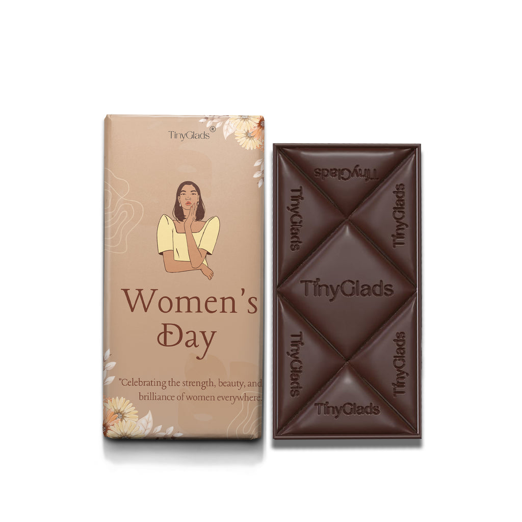 TinyGlads Women's Day Appreciation Chocolate Bar | 80g