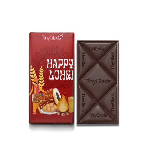 TinyGlads Lohri Moments Chocolate Bar | 80g