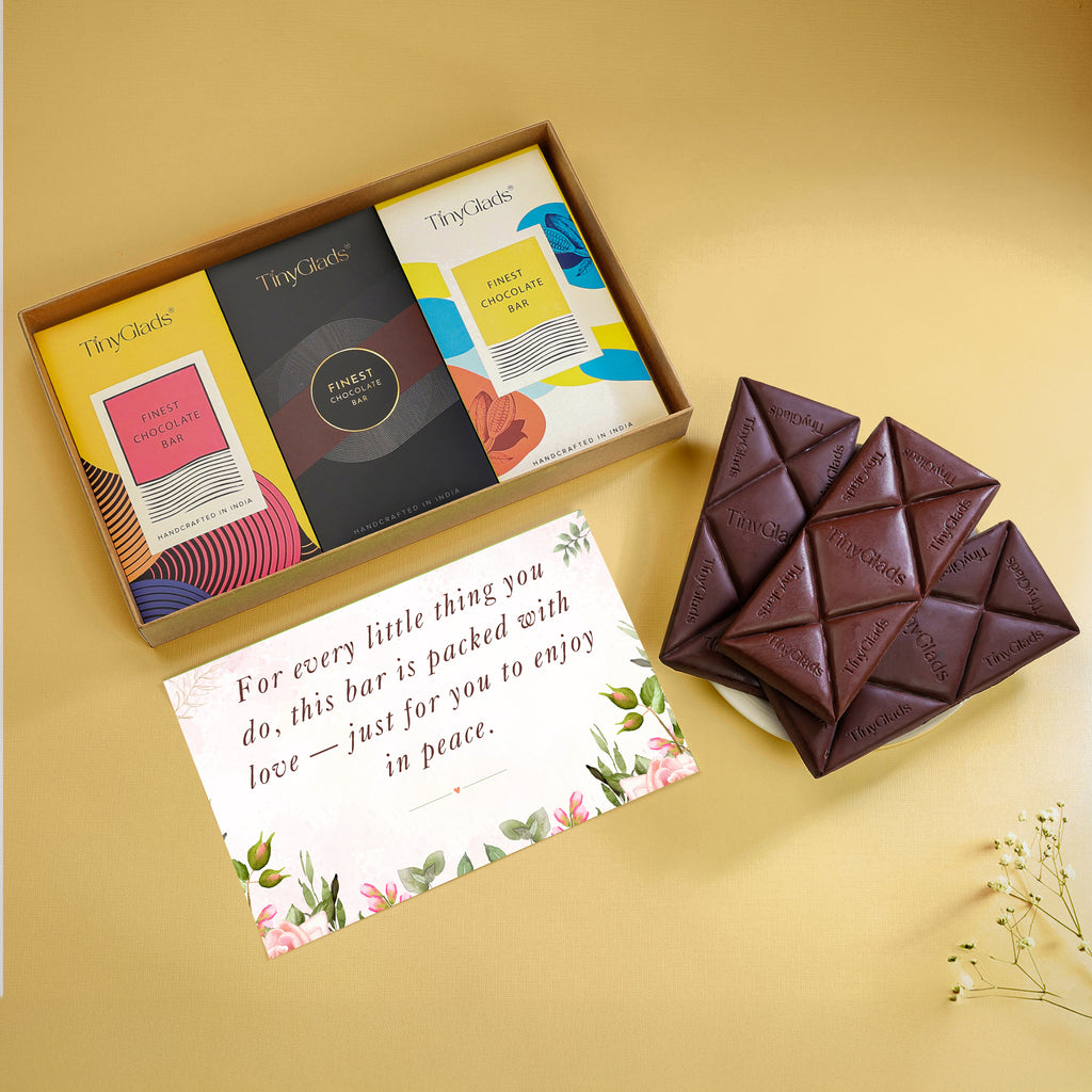 Chocolate Bars Trio Delight – Gift, Share & Savour