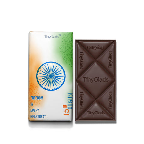 Independence Day Premium Chocolate Bar | Almond & Cranberry Delight