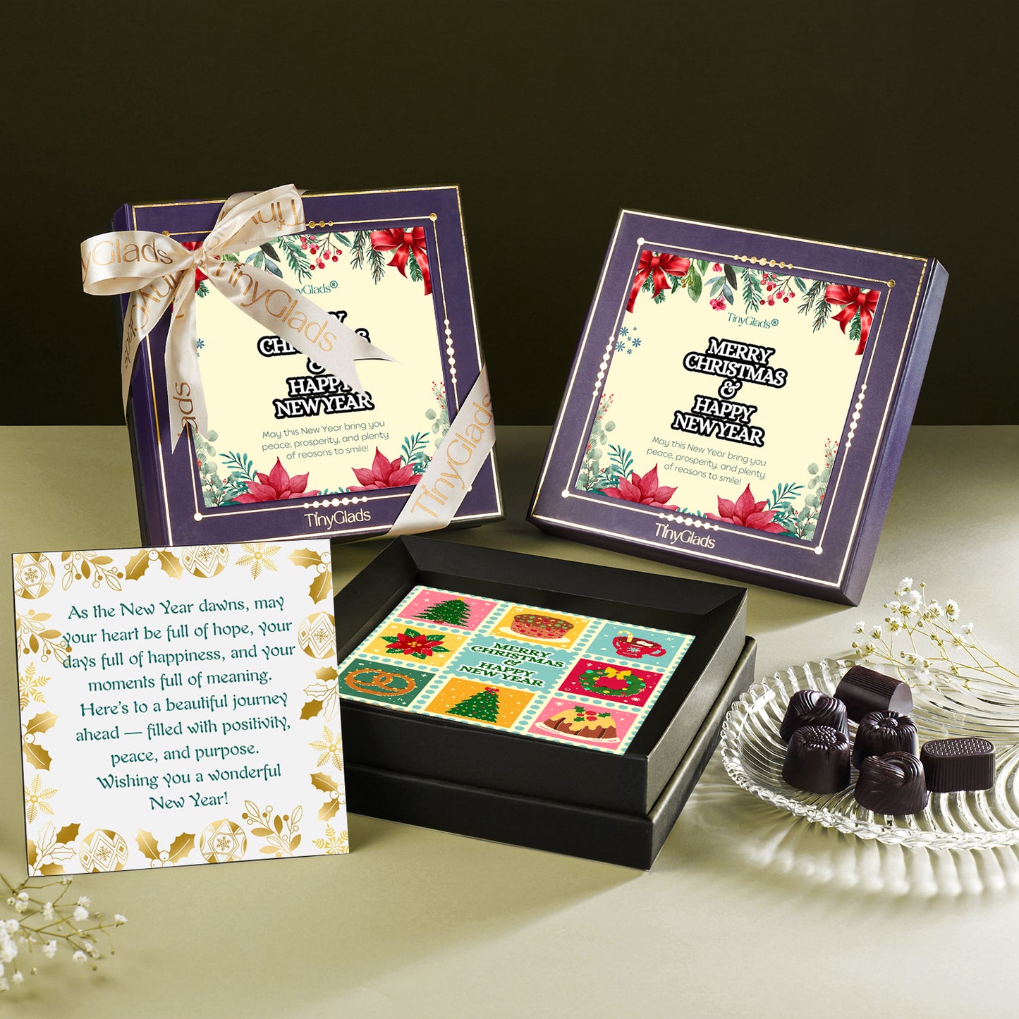 Merry Christmas Chocolate Box