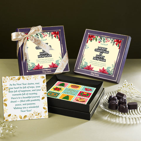 Merry Christmas Chocolate Box