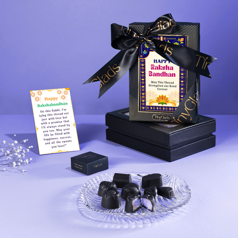 Rakhi Celebration Box – Chocolates, Rakhi & Love