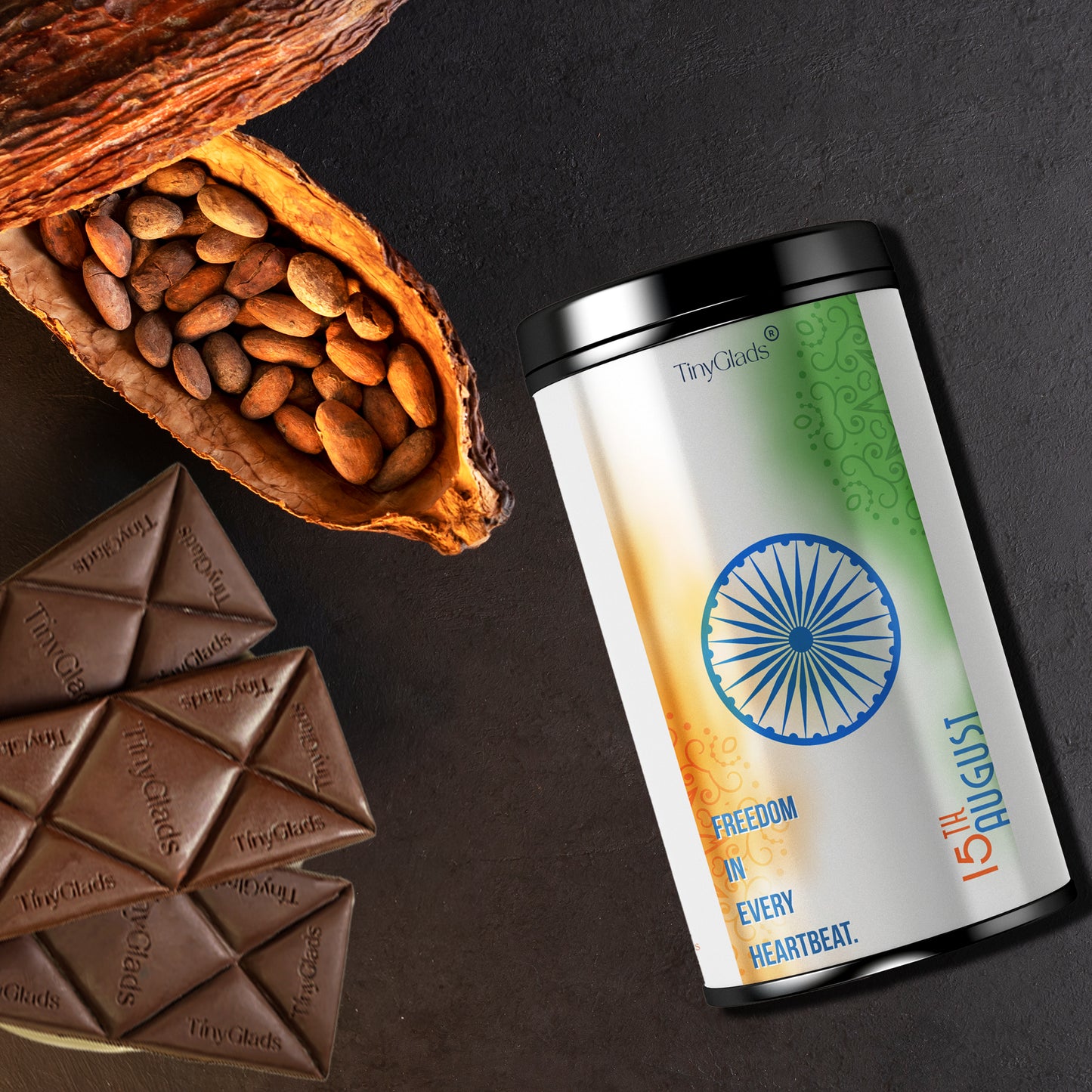 Independence Day Gourmet Corporate Chocolate Jar