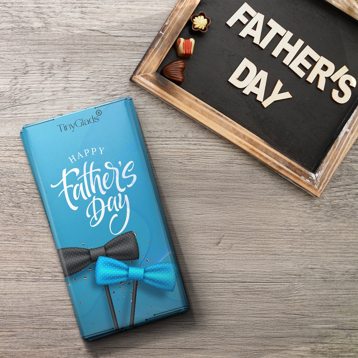 Bow Tie Father’s Day Chocolate Bar
