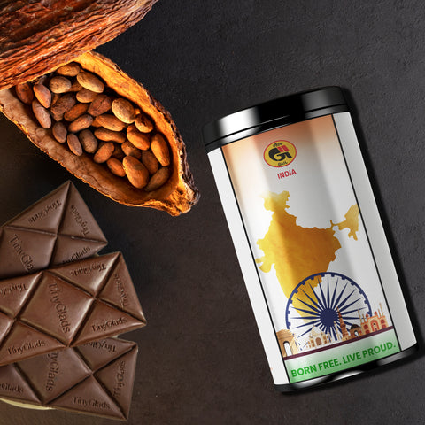 Premium Corporate Independence Day Chocolate Jar