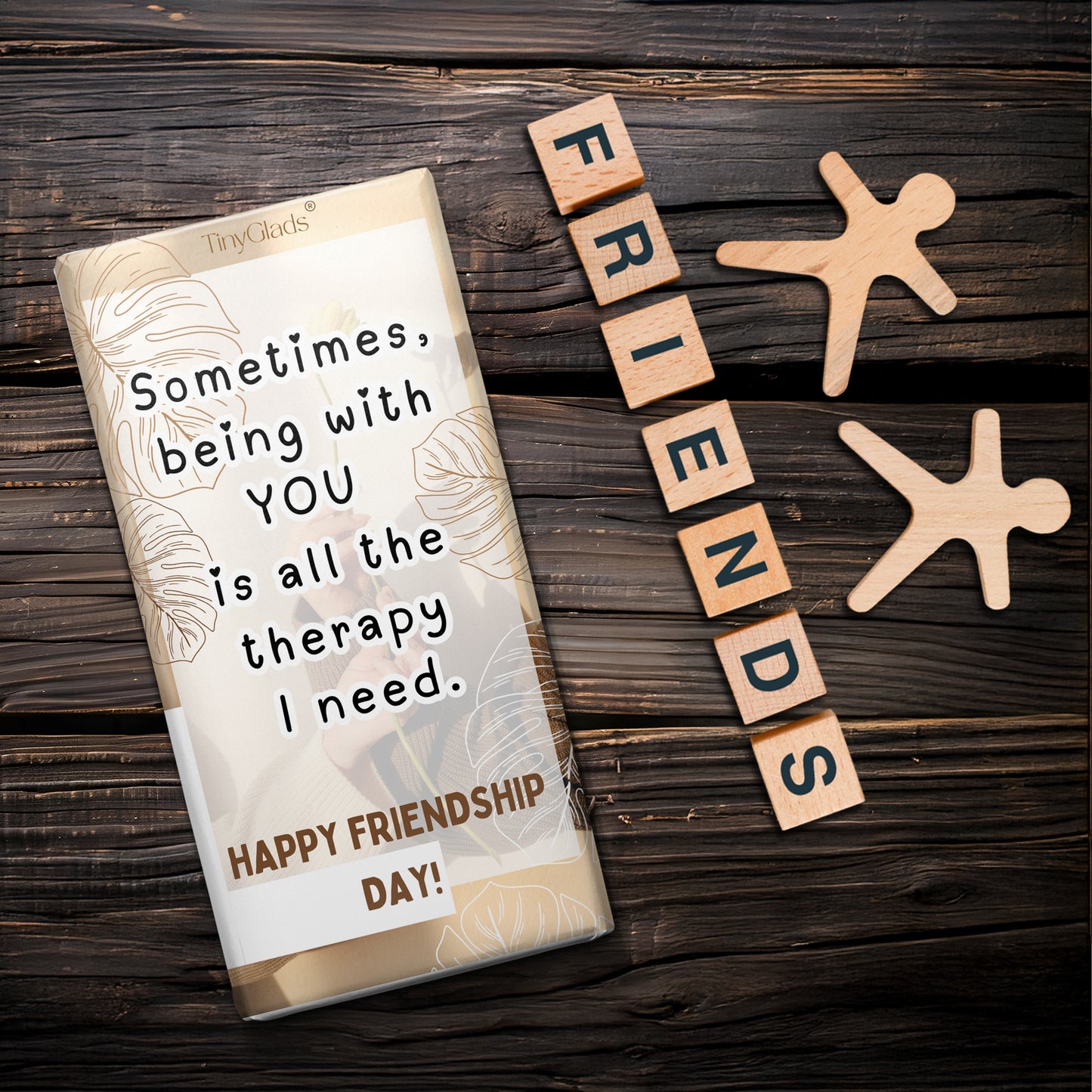 Friendship Day Chocolate Bar | Heartfelt Gift for Best Friends