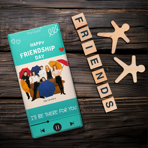 FRIENDS-Inspired Friendship Day Chocolate Bar | Premium Gift