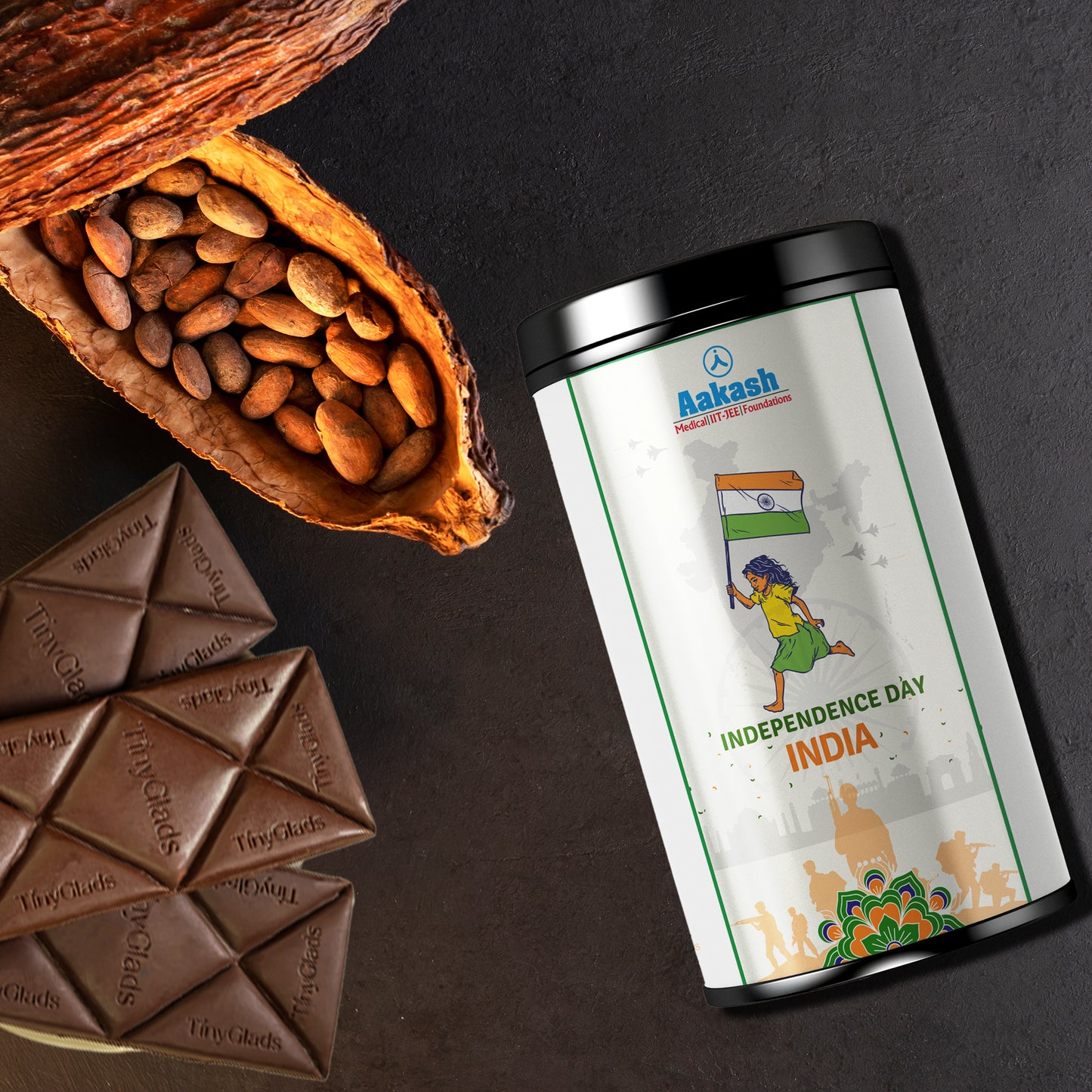 Independence Day Celebration Chocolate Jar