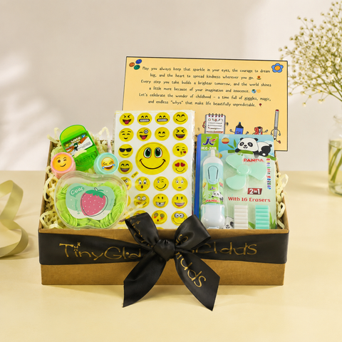 TinyGlads Bright Minds Children's Day Activity Hamper | Creative Gift Box