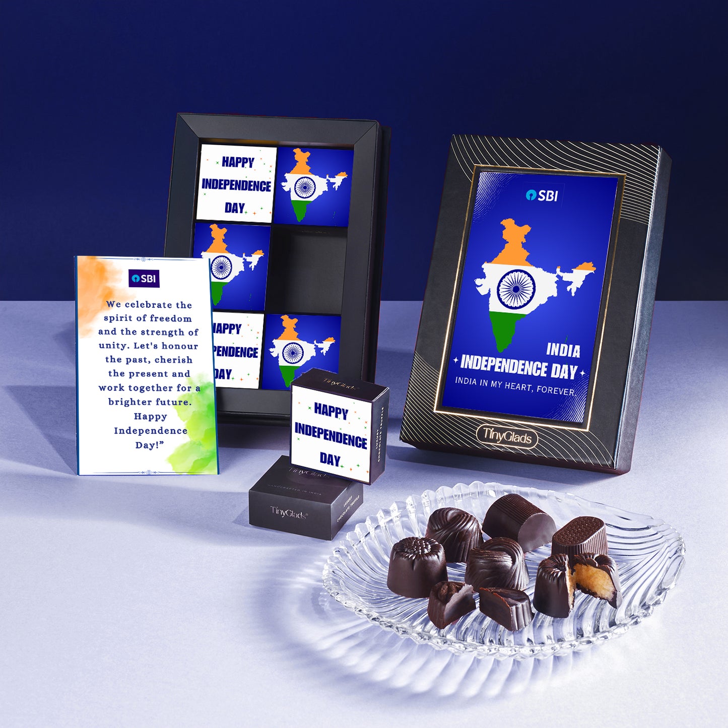 Independence Day Premium Chocolate Gift Hamper | 6 Handcrafted Truffles