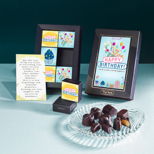 A Little Box of Sweet Celebrations | 6 Pcs Chocolate Gift