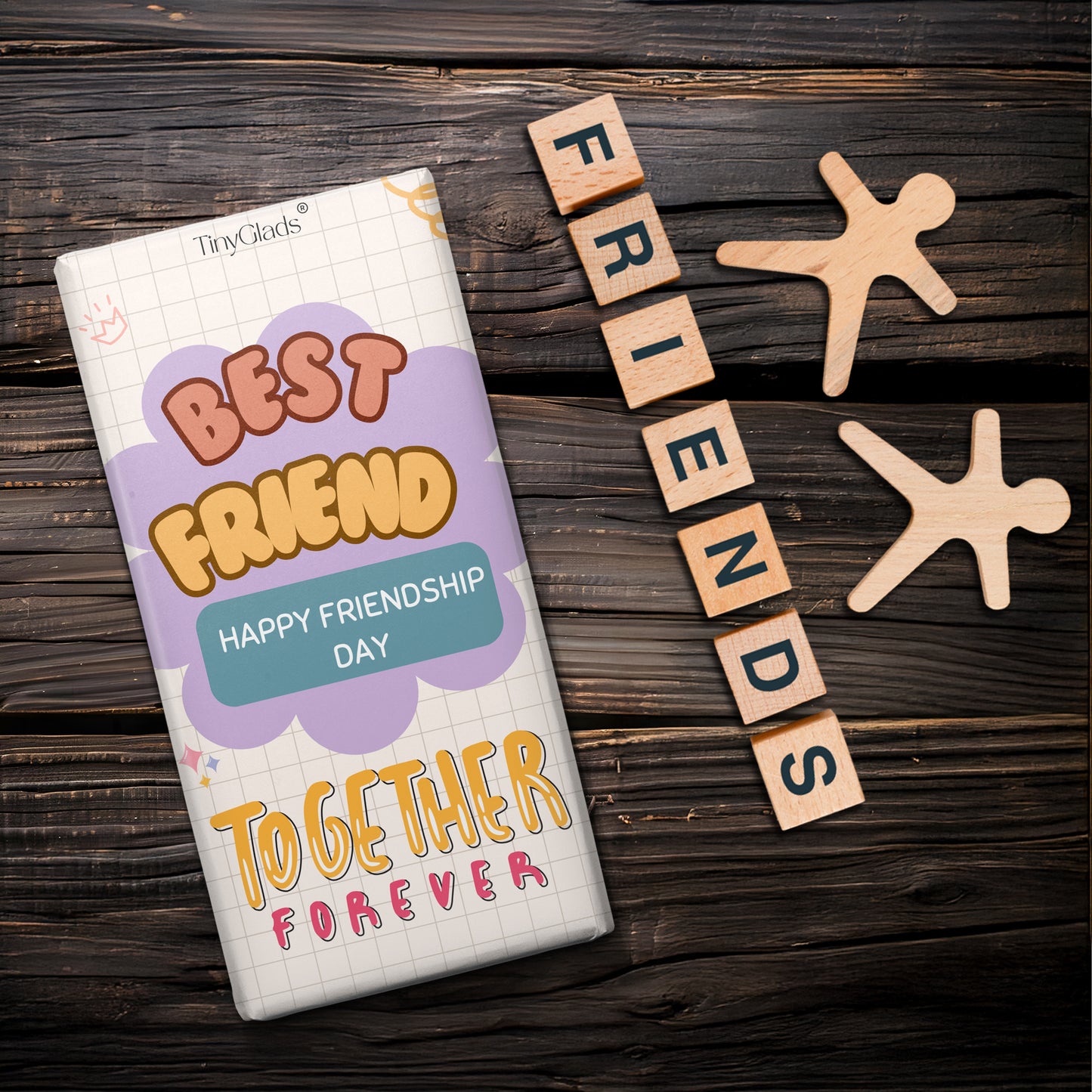 Best Friend Friendship Day Chocolate Bar | Premium Gift