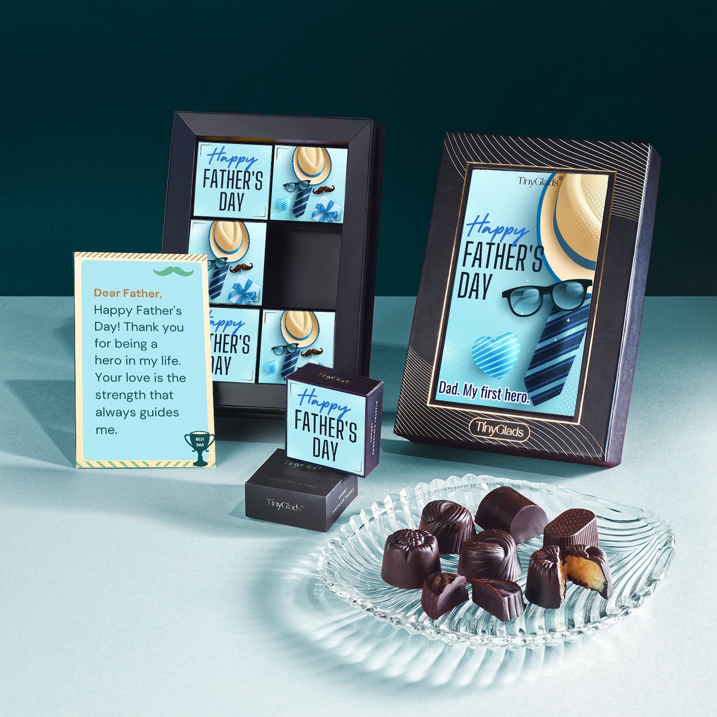 Father’s Day Keepsake Chocolate Box for Dad – 6 Chocolates