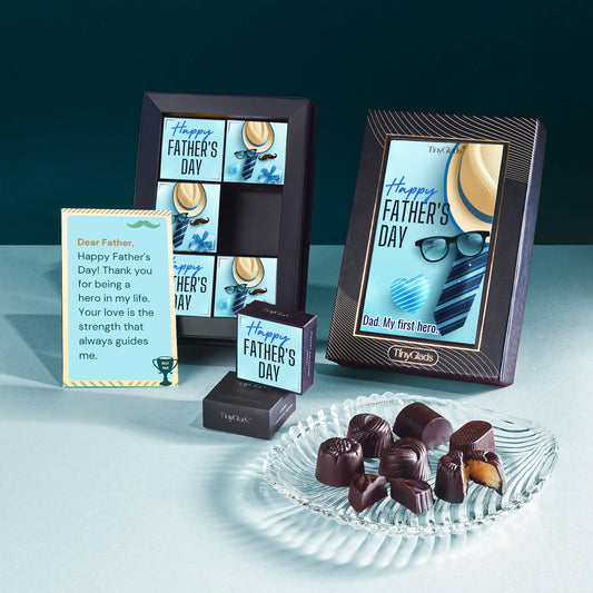 Father’s Day Keepsake Chocolate Box for Dad – 6 Chocolates