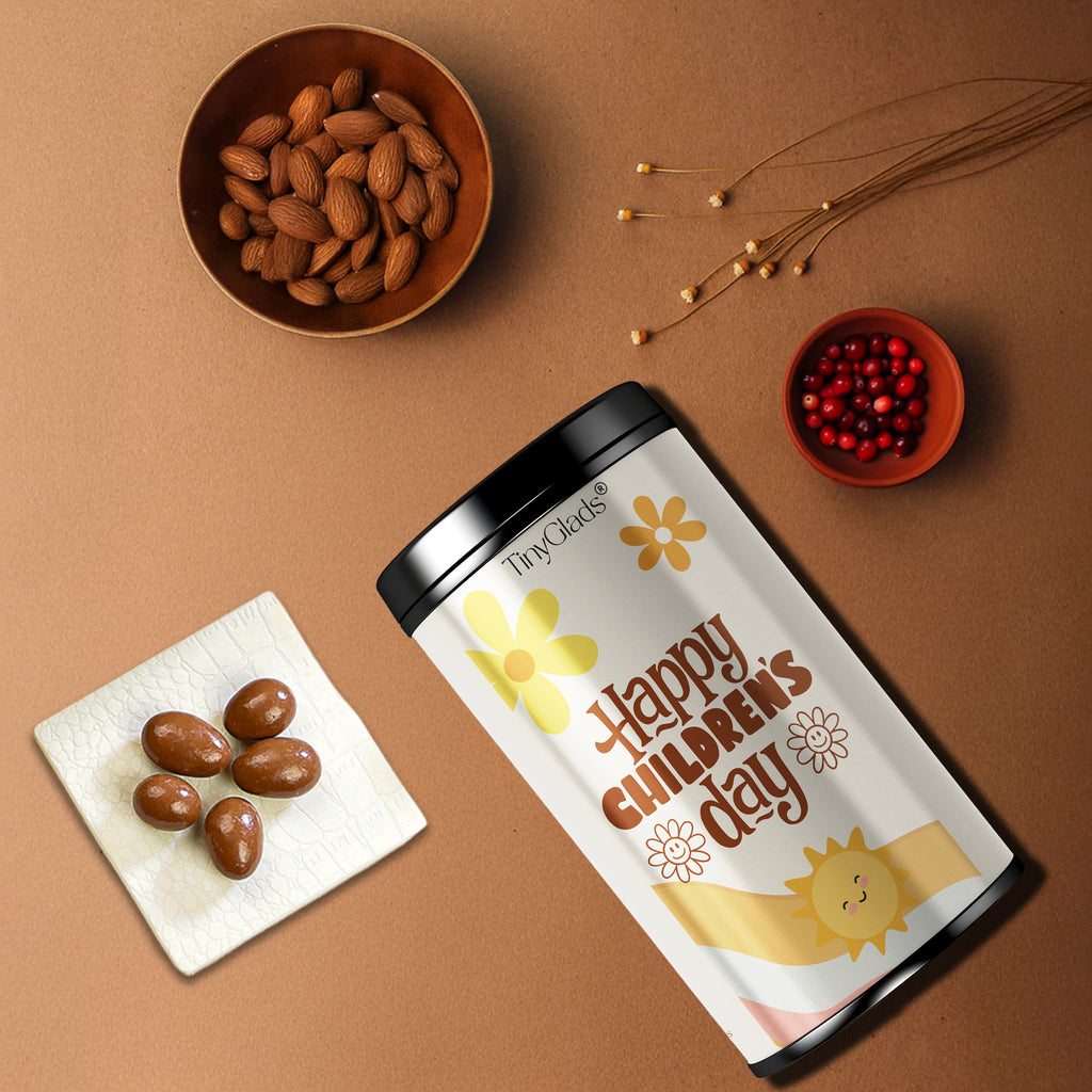 TinyGlads Sunshine Smiles Chocolate Jar | 12 Gourmet Truffles