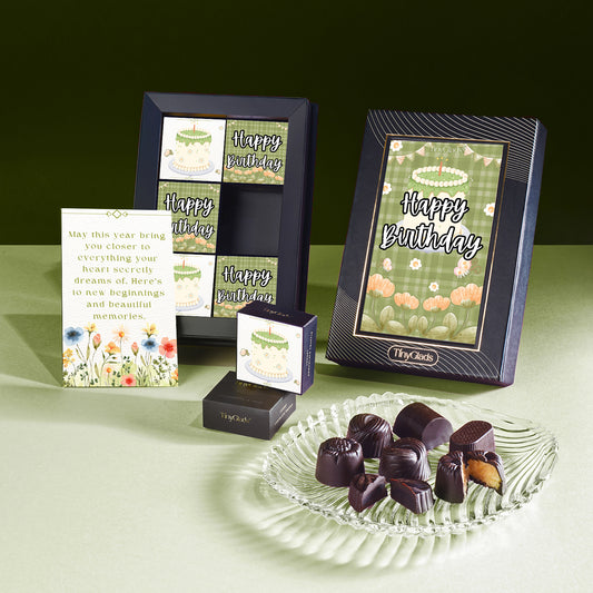 Six Truffle Bites of Birthday Bliss | Premium Chocolate Box