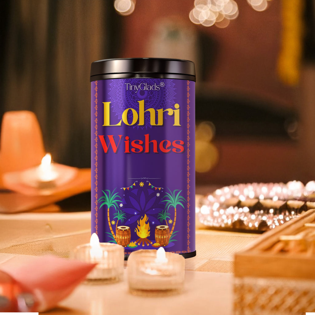 TinyGlads Lohri Wishes Chocolate Truffle Jar | 12 Truffles