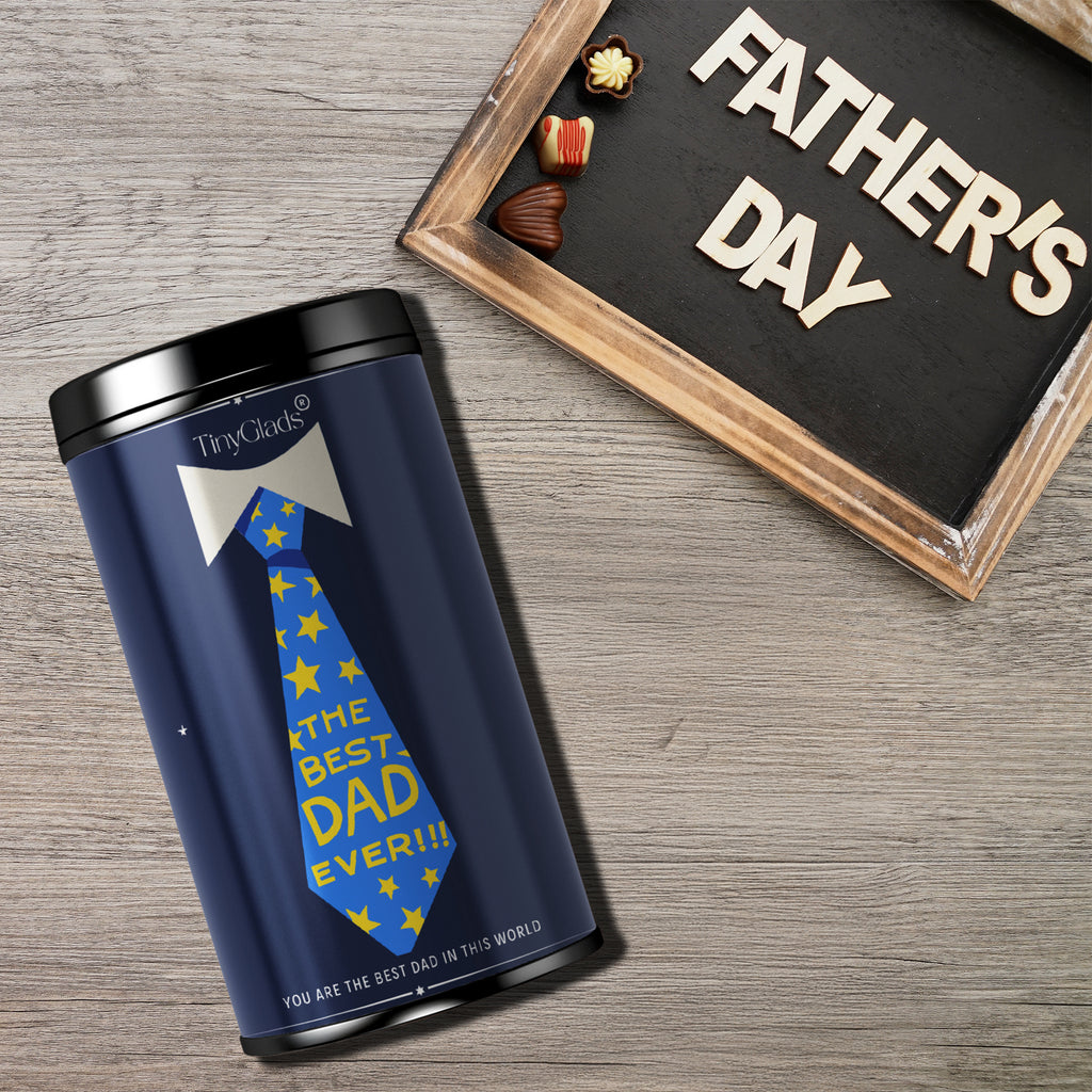 Tie Theme Father’s Day Chocolate Jar