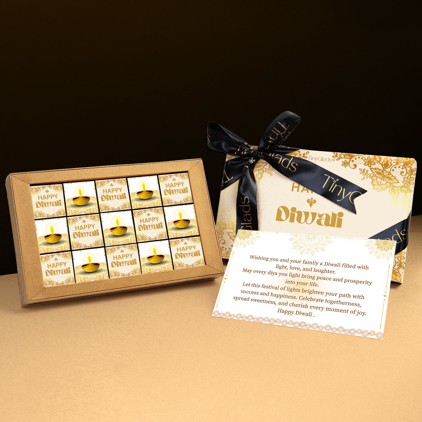 Luxury Diwali Chocolate Truffle Box – 15 Premium Chocolate Truffles