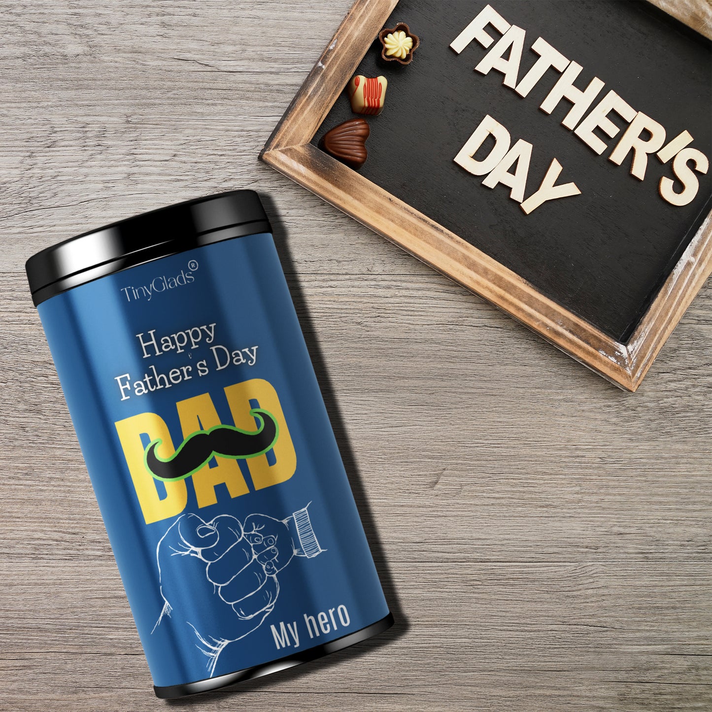 My Hero Father’s Day Chocolate Jar
