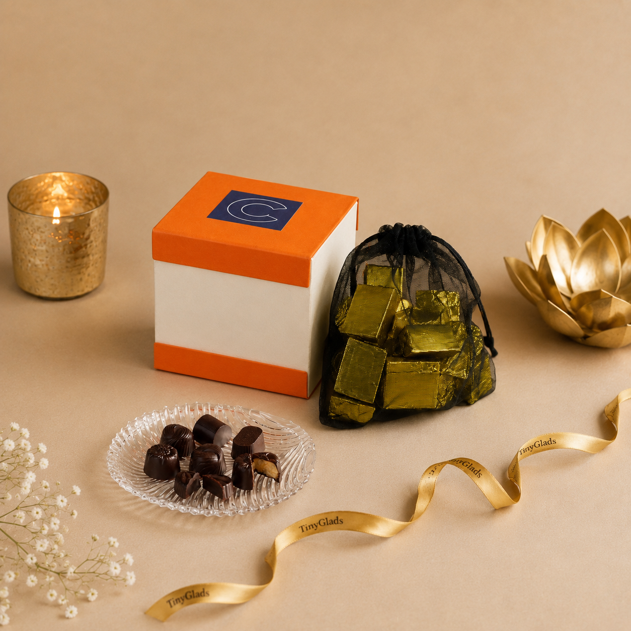 Corporate Chocolate Gift Box with Assorted Truffles