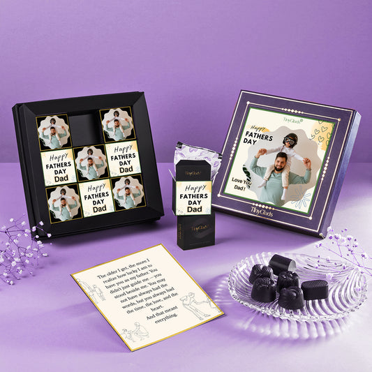 Customized Father’s Day Chocolate Gift Set