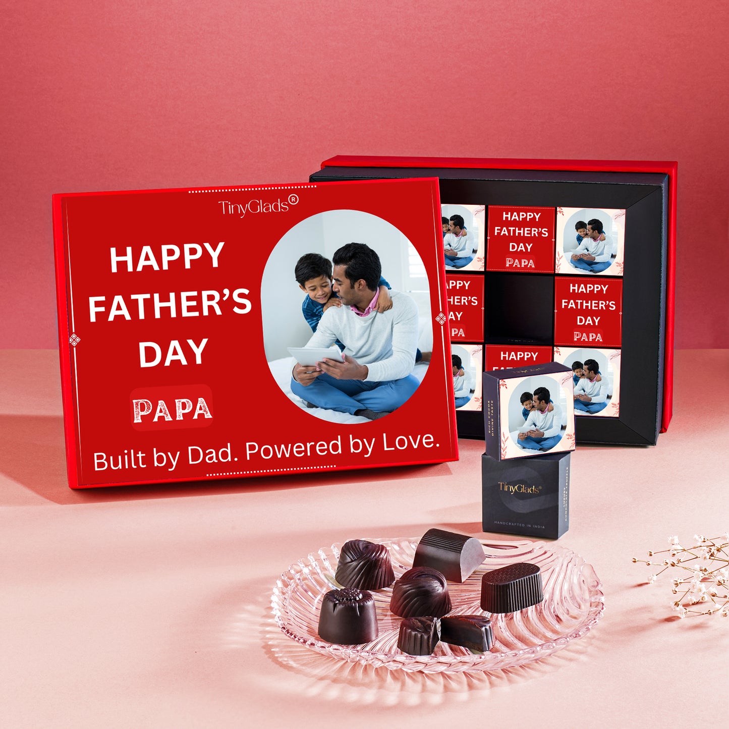 Love You Dad Premium Chocolate Box – 12 Pcs Inside