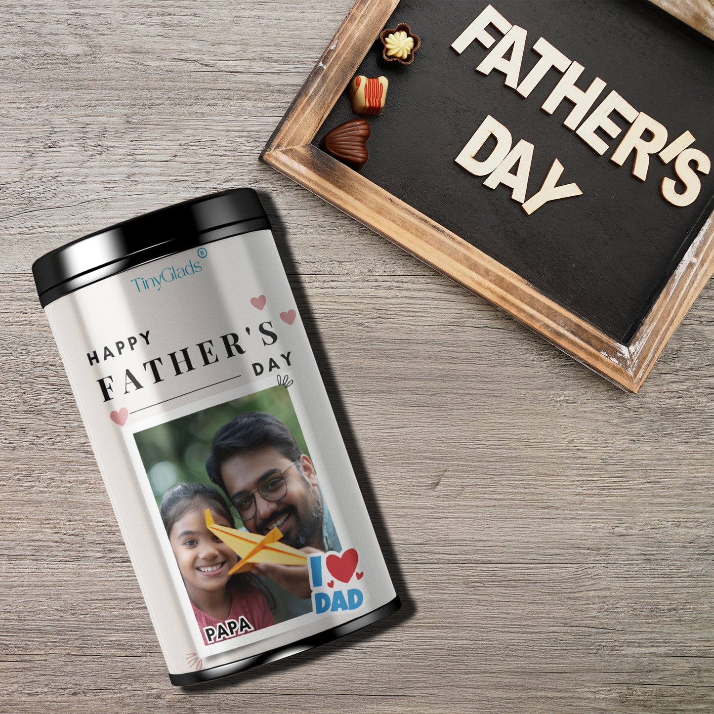 Customised Father’s Day Chocolate Jar