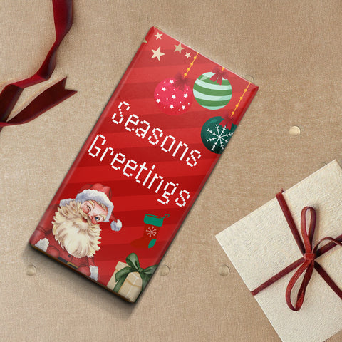 TinyGlads Seasons Greetings Gourmet Chocolate Bar | 80g
