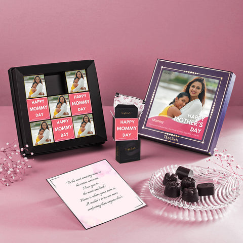 Personalised Mother’s Day Photo Chocolate Box | 9 Pcs Gift
