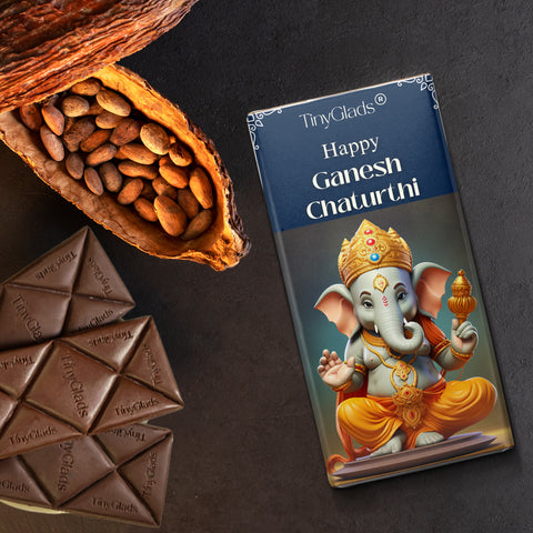 Happy Ganesh Chaturthi Chocolate Bar | Festive Gift