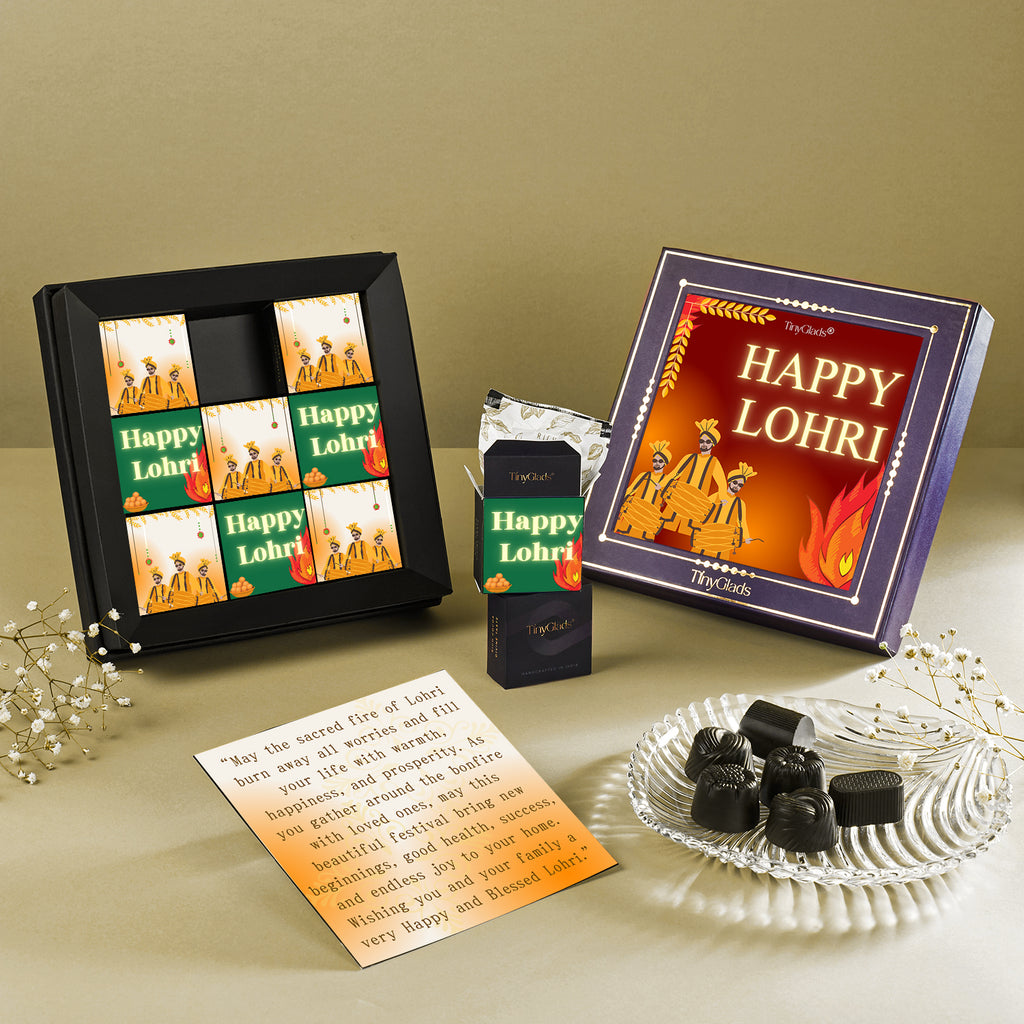 Harvest Celebration Chocolate Gift Box | 9 Chocolate Truffles