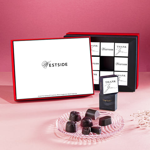 Corporate Personalized Chocolate Box with Special Message for Employees