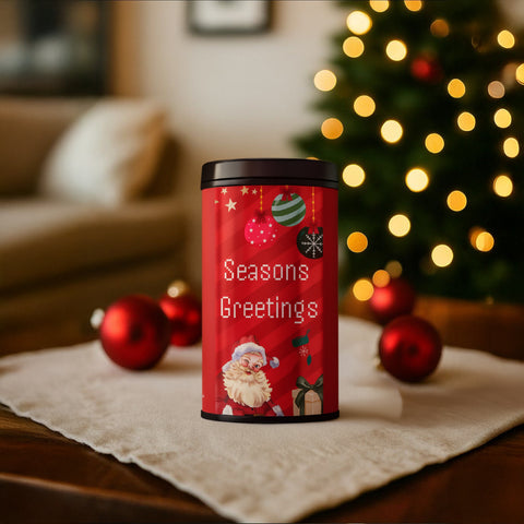 TinyGlads Season's Greetings Chocolate Truffle Jar | 12 Assorted Chocolates | 250g