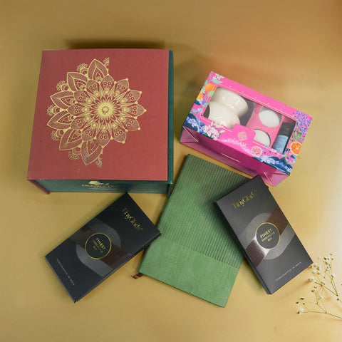 Premium Corporate Diwali Gift Hamper with Chocolates & Diary