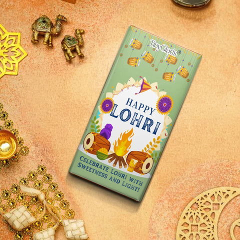 TinyGlads Harvest Bliss Lohri Chocolate Bar | 80g