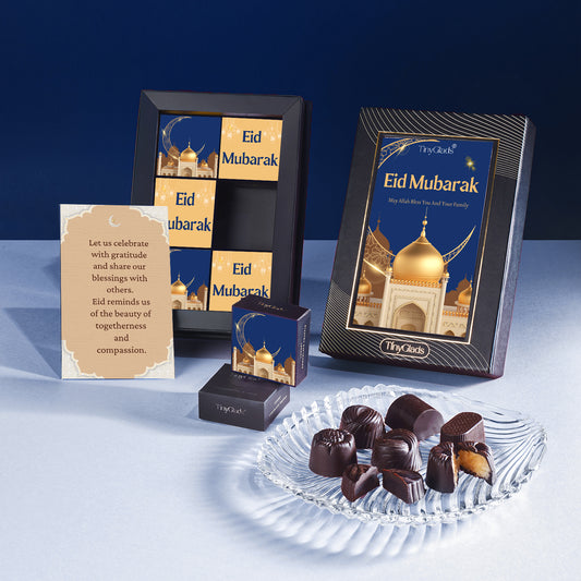 TinyGlads Royal Eid Chocolate Gift Box | 6 Truffles