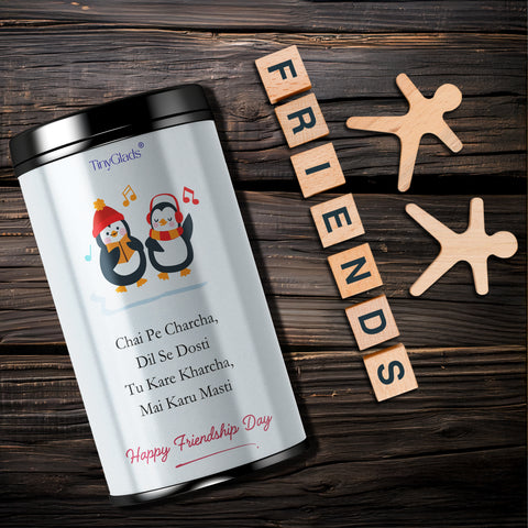 Chai Pe Charcha Chocolate Truffle Jar | Friendship Day Gift